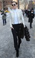 Coco Rocha na Nedelji mode u Njujorku u BCBG košulji