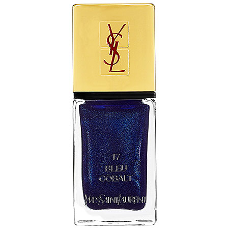 YSL La Laque Couture, nijansa Blue Cobalt